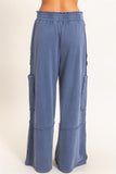 Mineral Wash Cargo Pocket Sweats