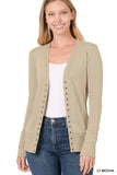 Best-Selling Snap Button Cardigan