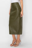 Olive MIdi Pencil Skirt