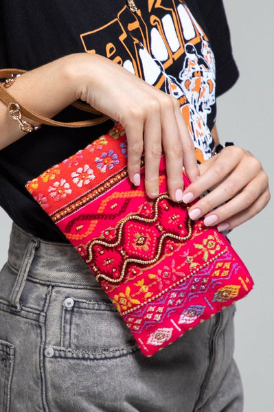 Handmade Pattern Clutch