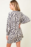 Knit Zebra Dress