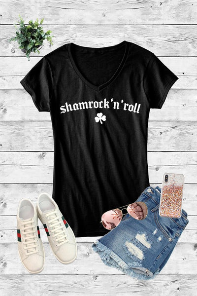 Shamrock n roll tee