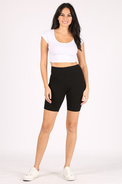 Ribbed Bike Shorts
