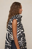 Cozy Winter Zebra Scarf