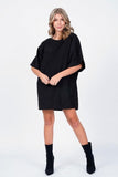 Tencel Wide Sleeve Dress