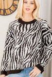 Zebra Sweater