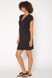 BELLATRIX V-NECK MINI WRAP DRESS