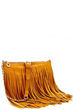 Fringed Cross Body Bag