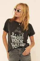 Def Leppard Rock Till You Drop Graphic Tee