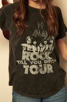 Def Leppard Rock Till You Drop Graphic Tee