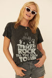 Def Leppard Rock Till You Drop Graphic Tee