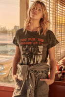 KISS Love Gun Portrait Vintage-Print Graphic Tee