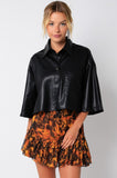 Vegan Crop Shirt
