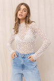 Sheer Lace Top