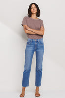 H.RISE COMFORT STRETCH SLIM STRAIGHT