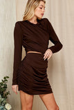 Ruched Night Out Dress