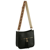 Tessel Zip Crossbody Bag with Aztec Guitar Strap