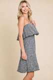 Flare Tube Mini Dress