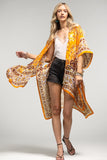Clementine Floral Kimono