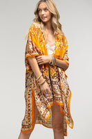 Clementine Floral Kimono