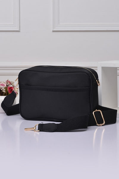 Nylon Crossbody Camera Bag