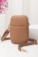 Vegan Leather Cellphone Crossbody