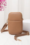 Vegan Leather Cellphone Crossbody