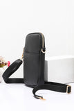 Vegan Leather Cellphone Crossbody
