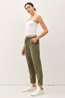 THE LARA TENCEL ANKLE PANTS