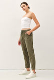 THE LARA TENCEL ANKLE PANTS