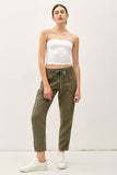 THE LARA TENCEL ANKLE PANTS