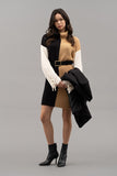 Colorblock Sweater Dress