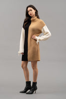 Colorblock Sweater Dress