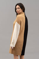 Colorblock Sweater Dress