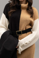 Colorblock Sweater Dress