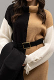 Colorblock Sweater Dress