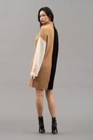 Colorblock Sweater Dress