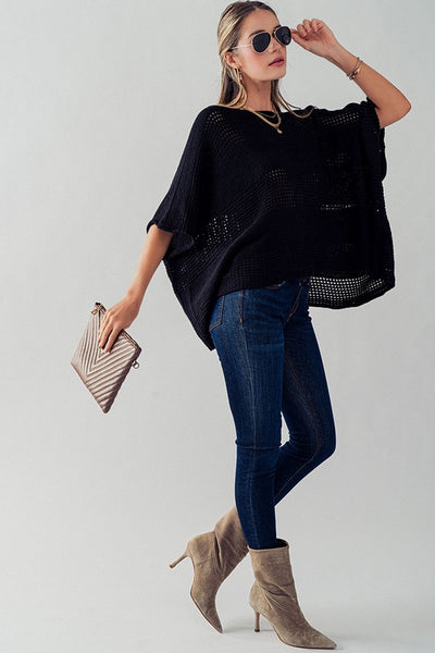 The wear all-day poncho top