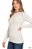 Long Sleeve Microfiber Top