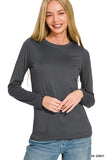 Long Sleeve Microfiber Top