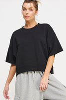Just For Kicks Short Sleeve Sweatshirt