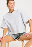 Just For Kicks Short Sleeve Sweatshirt