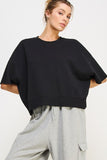 Just For Kicks Short Sleeve Sweatshirt