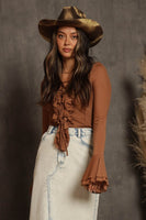 The Lucia Ruffle Top