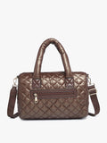 Trista Quilted Mini Weekender