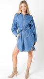 Denim Shirt Dress