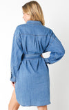 Denim Shirt Dress
