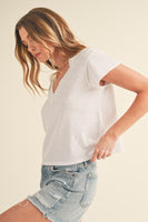 Lil V-neck Baby Top