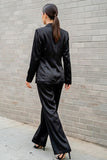 The Main Character Satin Blazer