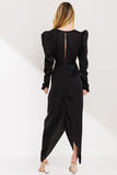 Opulence Shirred Dress
